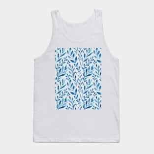 Watercolor leaves and plants Tank Top